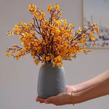 1шт стильный моделирование гипсофилы декоративные искусственные яркие DIY цветок для свадьбы