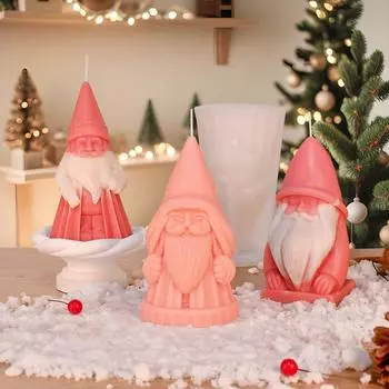 1шт свеча праздничное украшение сопутствующий подарок рождественский подарок новый продукт Дед Мороз