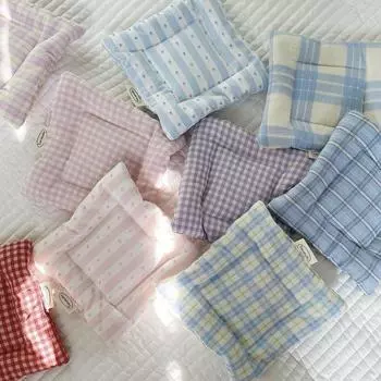 1шт термостойкий коврик для чашки многоцветный изоляционный коврик ткань реквизит для фотосъемки хлопковый коврик для чашки стиль INS 15x15см