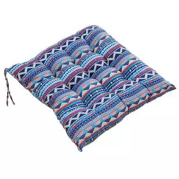 1шт толстая подушка для сиденья стула с завязками коврик для сиденья автомобиля льняная подушка для сиденья квадратный диван для гостиной
