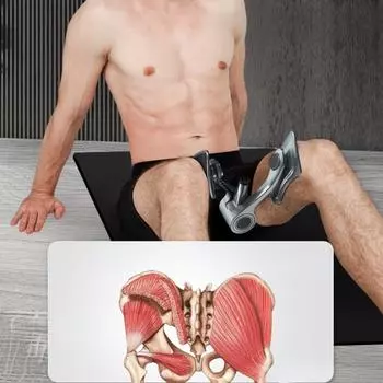 1шт. Тренажер для мышц тазового дна - регулируемый тренажер для леватора-сфинктера для похудения бедер и укрепления мышц таза