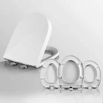 1шт U крышка унитаза сиденье унитаза крышка унитаза замедление одной кнопкой быстросъемный унитаз бытовой унитаз крышка