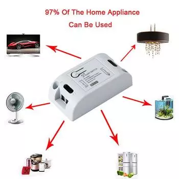 1шт умный переключатель таймер Diy беспроводной переключатель голосовое управление умный дом автоматизации