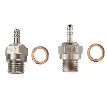 1шт универсальная свеча накаливания #8 N3 N4 искра нитро детали двигателя для HSP радиоуправляемая часть автомобиля