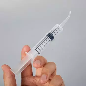 1шт устройство для промывания ушей с масштабом ушного канала, поглощающее воду, инструменты для промывки ушей onesize