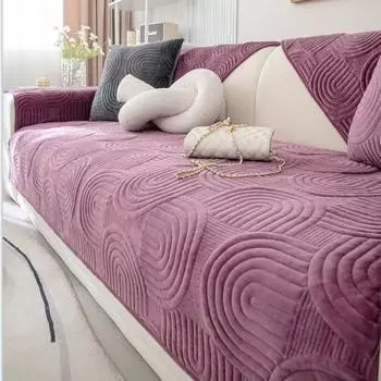 1шт утолщенный чехол для дивана, чехол для углового дивана в форме буквы L, современные простые универсальные чехлы для дивана, защита мебели, домашний декор 70x70