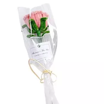 1шт. Вечный цветок, одинарная трубка, искусственный цветок, богатые цвета, круглая роза, усовершенствованный букет, букет роз ручной работы