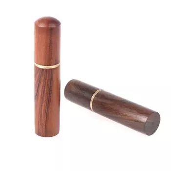 1шт ведро для зубочисток из черного дерева держатель для зубочисток ведро мини-коробка подарок ручной работы