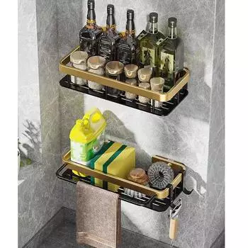 1шт вешалка для одежды кухонная полка для хранения не требуется перфорация сливная корзина моющее средство для мытья посуды артефакт раковина 1pcs