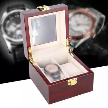 1шт визуальный винтажный ящик для хранения часов часы ювелирные изделия дисплей деревянный держатель коробки для мужчин женщин 2/3/5 сеток
