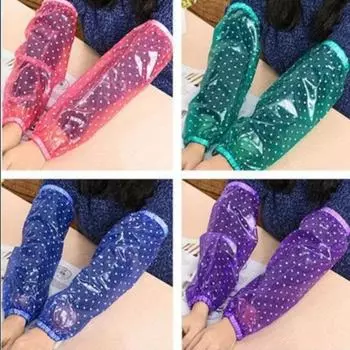 1шт водонепроницаемые рукава для взрослых полностью водонепроницаемые рукава женские кухонные рабочие мужские противообрастающие домашние повседневные рукава пластиковые рукава