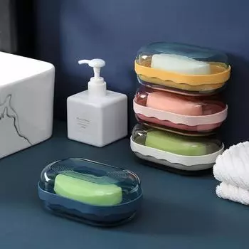 1шт водонепроницаемый мыльница портативный держатель мыла чехол быстросохнущий герметичный контейнер для путешествий аксессуары для ванной комнаты