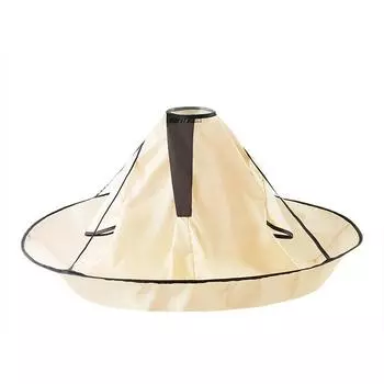 1шт водонепроницаемый взрослый плащ для стрижки волос складной зонт накидка салон парикмахерская домашняя парикмахерская накидка чехол ткань белый