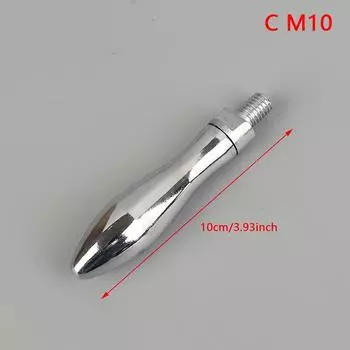 1шт вращающаяся ручка металлический гальванический маховик изогнутая поворотная ручка M10*100mm