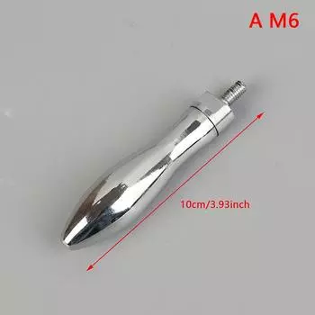 1шт вращающаяся ручка металлический гальванический маховик изогнутая поворотная ручка M6*100mm