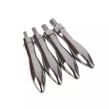 1шт вращающаяся ручка металлический гальванический маховик изогнутая поворотная ручка