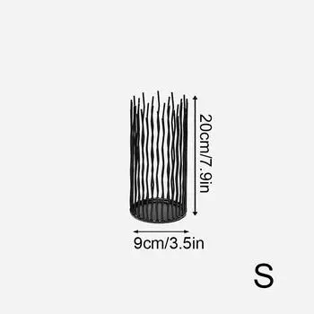 1шт железный подсвечник романтический центральный элемент стола декор в фермерском стиле S