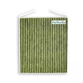 (1шт) Желтый нетканый фильтр с активированным углем для кондиционера подходит для Nissan Teana 16, заменяет 27227-2FT1A жёлтый