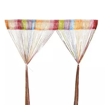 1x2 м бисерная занавеска на дверь, занавеска с бусинами, нити, кисточки, занавески, оконная стеновая панель, разделитель комнаты, дверной проем, домашний свадебный декор 1Mx2M белый