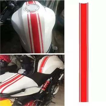1x50 см мотоциклетный капот, виниловая полоса, наклейка в тонкую полоску, наклейка для кафе Racer чёрный