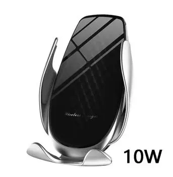 1X 10 Вт Универсальное беспроводное зарядное устройство с быстрой зарядкой Крепление-держатель для iPhone Samsung