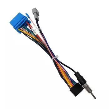 1x 16 Pin Car Media Radio Audio Power Cable Adapter For Honda Fit City 2004-2008