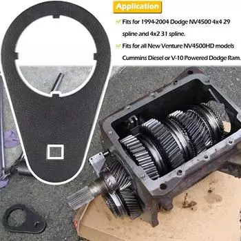 1x 1/2 Drive Mainshaft 5th Gear Nut Wrench for Dodge NV4500 Manual Transmission