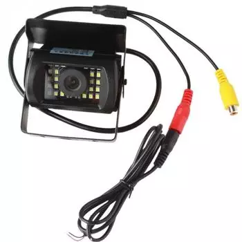 1X 24 LED 170Degree Bus Car Rear Camera Waterproof adjustment IP67