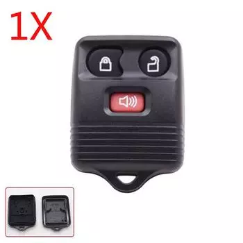 1X 3-кнопочный чехол для автомобильного дистанционного ключа без ключа для Ford Escape Explorer, Mazda Tribute, Mercury Mariner Monterey, Lincoln Aviator Navigator 1X