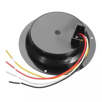 1X 4-дюймовые круглые красные/янтарные 16-светодиодные задние фонари для грузовика и прицепа с сигналом торможения и поворота