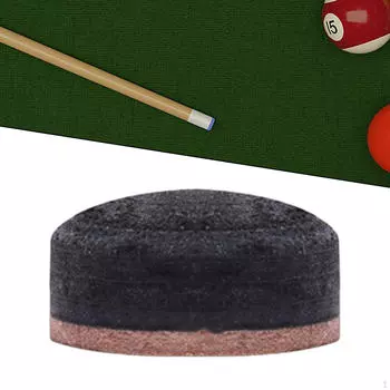 1x 5-слойный бильярдный снукер из искусственной кожи M/MH для любителей бильярда, клейкий наконечник 10mm