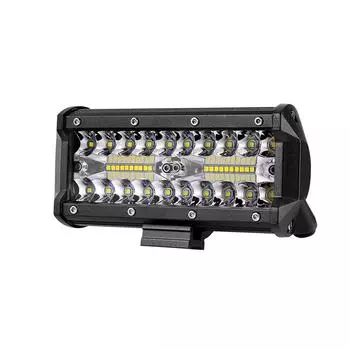 1x 6inch 120W 12000LM Off-Road Lights Spot Flood Driving LED Work Light Fog Lamp