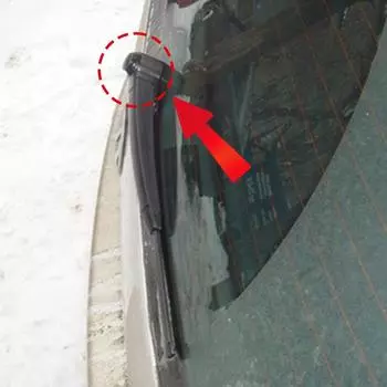 1x автомобильная черная крышка рычага стеклоочистителя заднего стекла для VW Volkswagen Tiguan 5N 2009 2010 2011 2012 2013 2014 2015 2016 новая