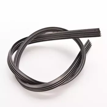 1X Автомобильный автобус лобовое стекло безрамная резиновая щетка стеклоочистителя сменная 24 6 мм универсальная