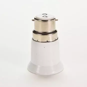 1X байонетный адаптер для лампочки Bc B22 - Es E27, переходник, держатель 50 x 35mm