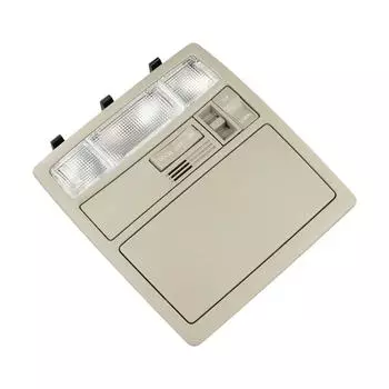 1x бежевый автомобильный фонарь для чтения на крышу(С выключателем люка) Для Toyota For-Camry Land-Cruiser For-Aurion 2007-2011 Сигнальная лампа ABS CHINA