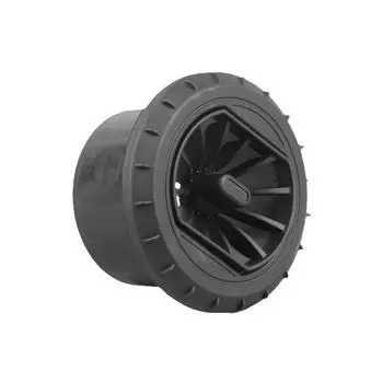 1x Black 75mm Diesel Parking Heater Duct Hose Pipe Air Vent Outlet For D2/D4/D4S