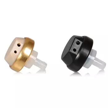 1X карманный 2-контактный приемник для слухового аппарата для вспомогательных средств для тела