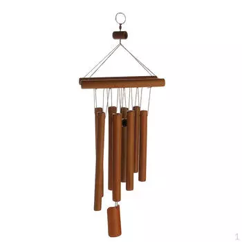 1x колокольчики Wind Chime, подвесные бамбуковые колокольчики для сада и домашнего декора, подарок Style 1