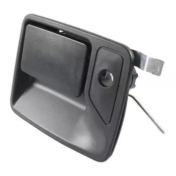 1X Левая передняя наружная дверная ручка черного цвета для 1999-2016 F250 F-350 Super Duty