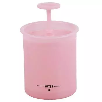 1X Модный инструмент для очищения лица, пенный очиститель, бытовая чашка для пенообразования розовый