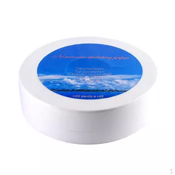 1x мягкие нетканые восковые полоски, профессиональная бумага для удаления волос на теле