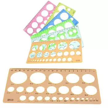 1X набор инструментов для шаблона линейки для квиллинга, размер круга, бумага для оригами, гофрированная, Creat DIY