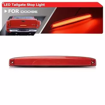 1x подходит для Dodge RAM 2003 2004 2005 2006 светодиодный третий стробоскоп стоп-сигнал задняя задняя дверь стоп-сигнал OEM: 05086509АА 5086509АА дым
