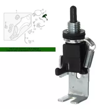 1x привод отпирания замка крышки топливного бака подходит для Mazda 3 5 6 MX-5 CX-5 CX-7 CX-9 RX-8 #B095-56-890 черная защелка крышки топливного бака CHINA