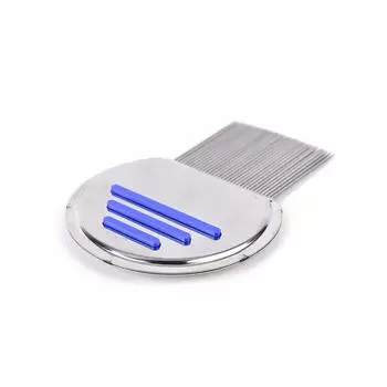 1X щетки для расчесывания волос от вшей Terminator Egg Dust Nit Free Removal из нержавеющей стали