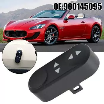 1x Кнопка регулировки спинки сиденья для Maserati для GranTurismo 2004 2005-2011 980145095 Запасные части для автомобилей CHINA