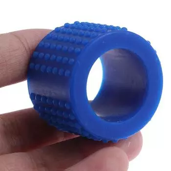 1X силиконовый чехол для руки для татуировки 25 мм чехол для ручки для татуировки с защитой от скольжения чёрный