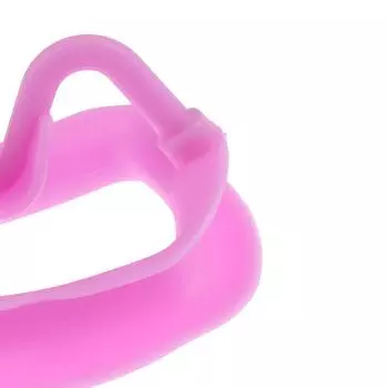 1X стоматологический силиконовый ортодонтический ретракор для щек, внутриротовой открывалка для губ, рта синий