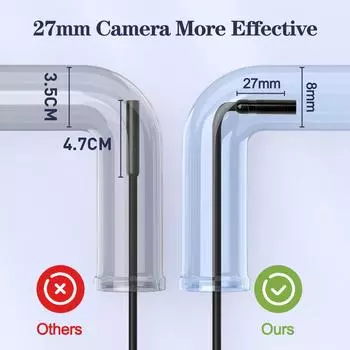 20000 мАч 8 мм камера C30 промышленный эндоскоп IP67 водонепроницаемый 1920*1080P HD 1 м/5 м кабель 4,3-дюймовый IPS экран автомобильные диагностические инструменты